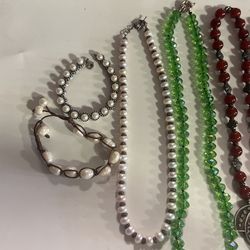 Sterling Silver Necklaces With Stones