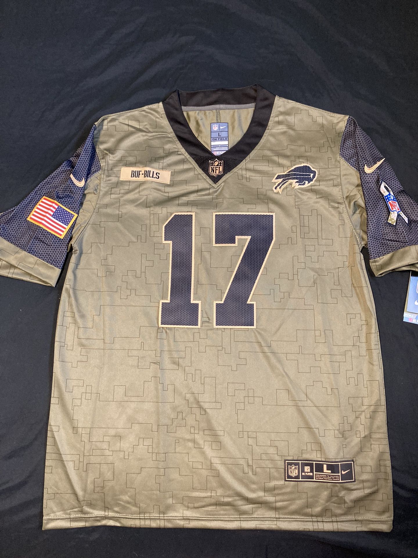 Josh Allen Salute To Service Jersey