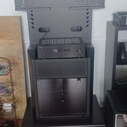 Audio Vidual Cart Portable TV Stand