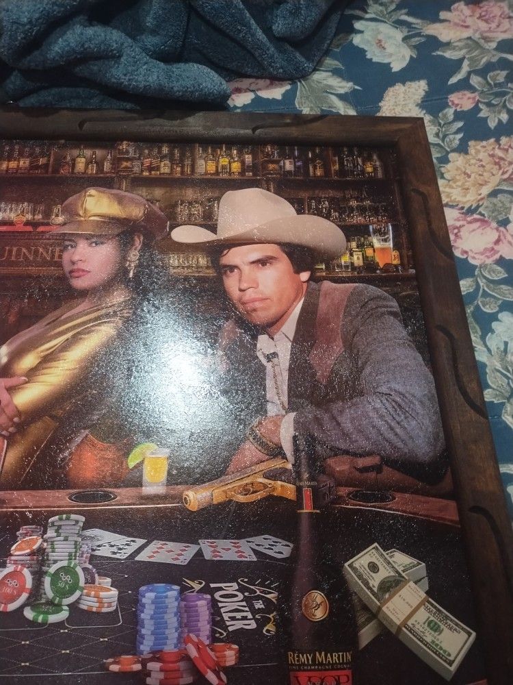 Cuadro De Jenny Rivera, Chalino Sánchez, Selena Quintanilla, Y Valentin Elizalde