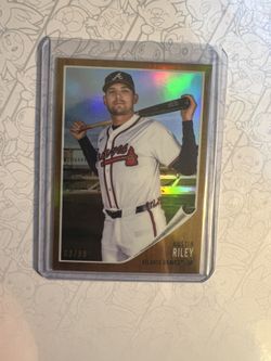 Austin Riley - 2024 Topps Chrome Lids Mitchell & Ness Refractor /99 Braves