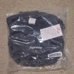 Supreme Shoulder Denim Bag Black