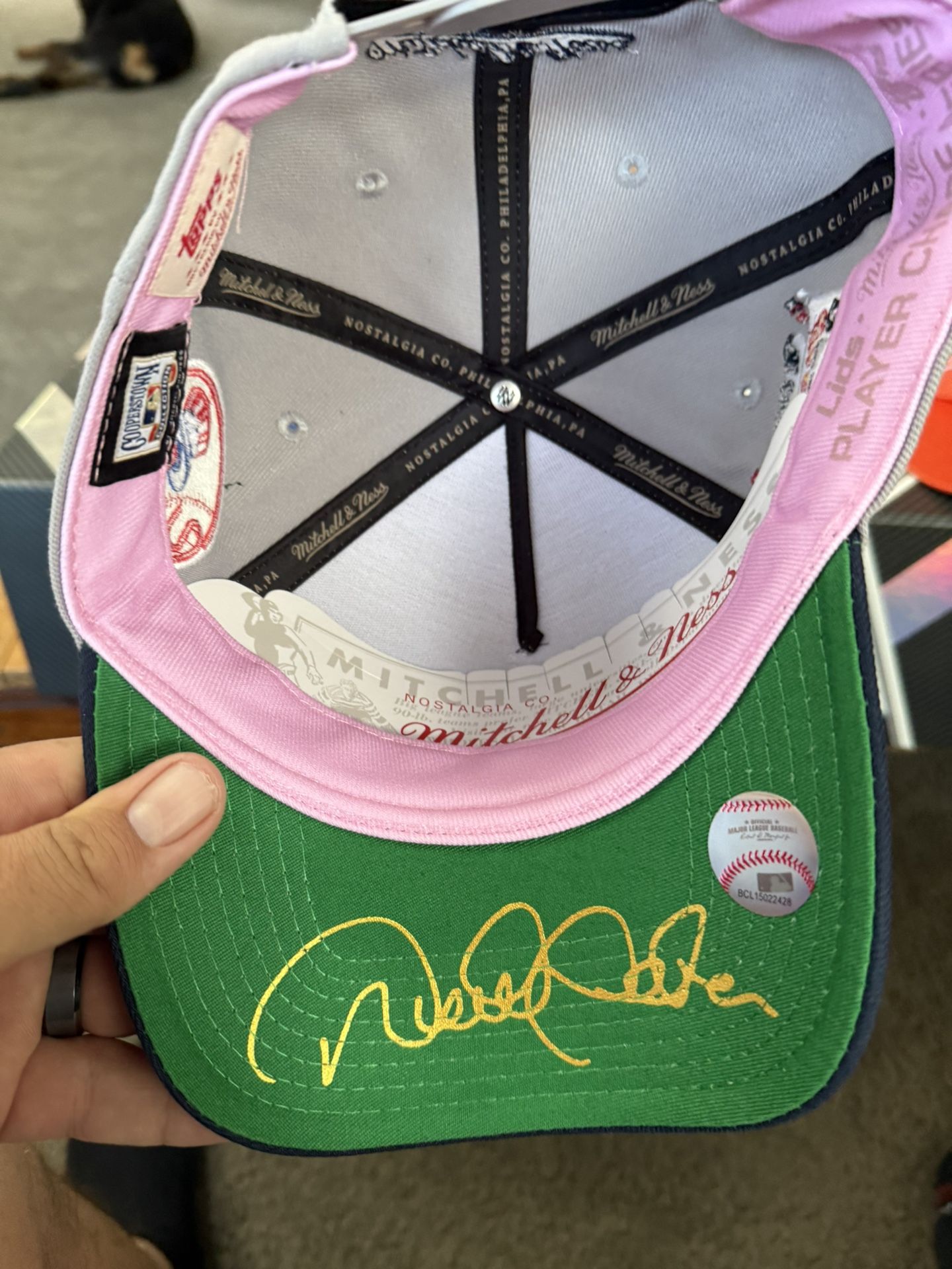 Baseball Tops Lids Derek Jeter Hat