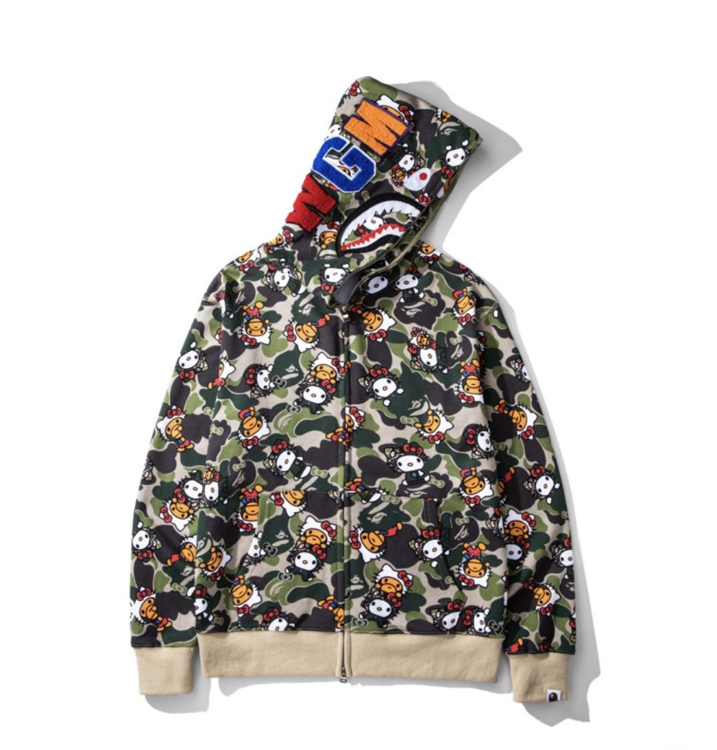 Bape Hoodie X Hello Kitty Collab