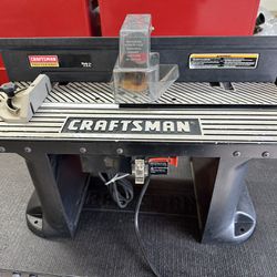 Craftsman Router And Table Plus Access