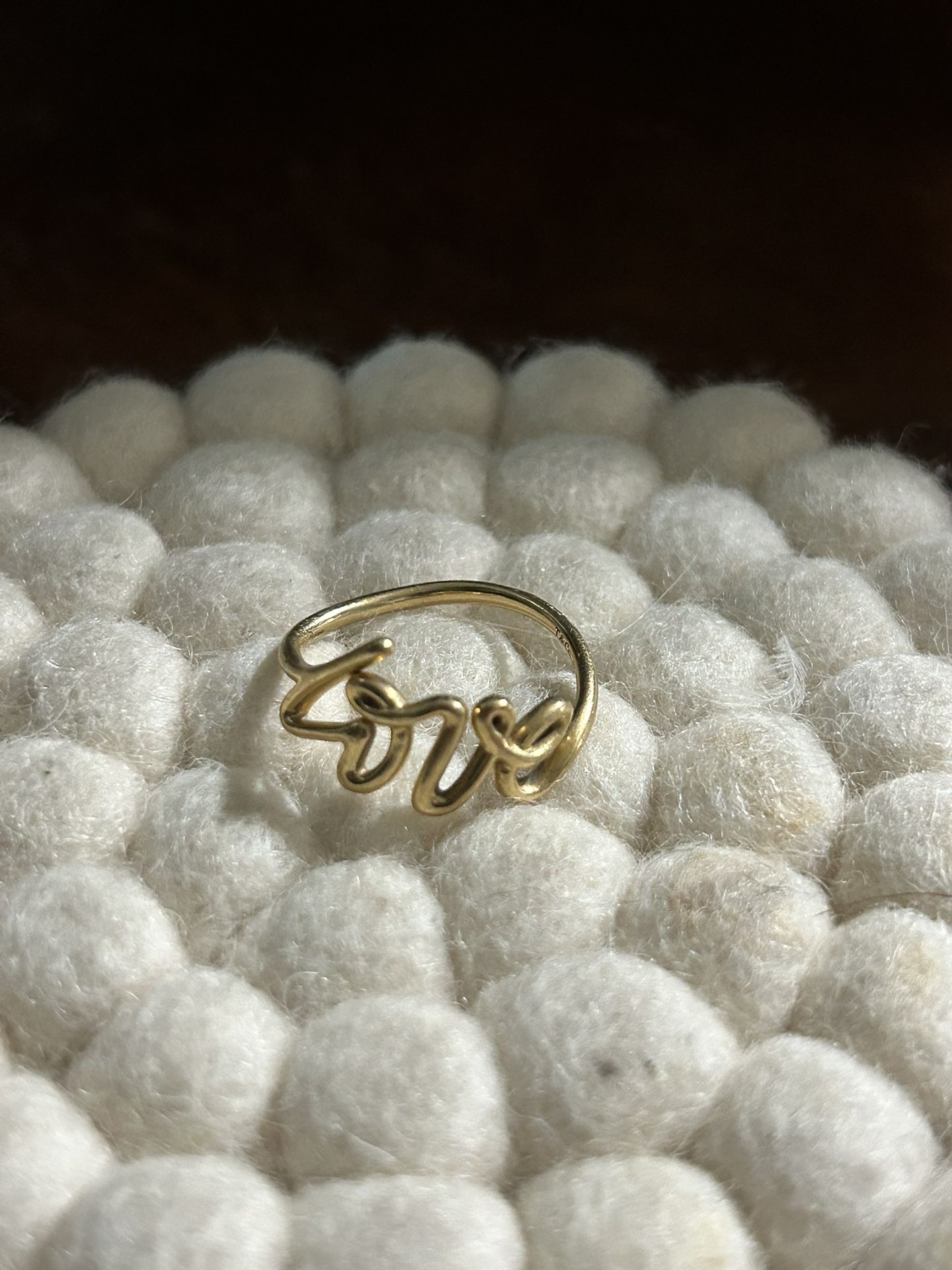 Tiffany And co. LOVE ring