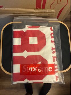 Supreme playboy long sleeve white top Sz S