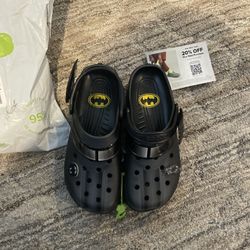 Batman Crocs Limited Edition Size 13