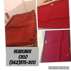 Headliner, Cielo, Chevy, Ford, Toyota, Honda, Nissa  Etc