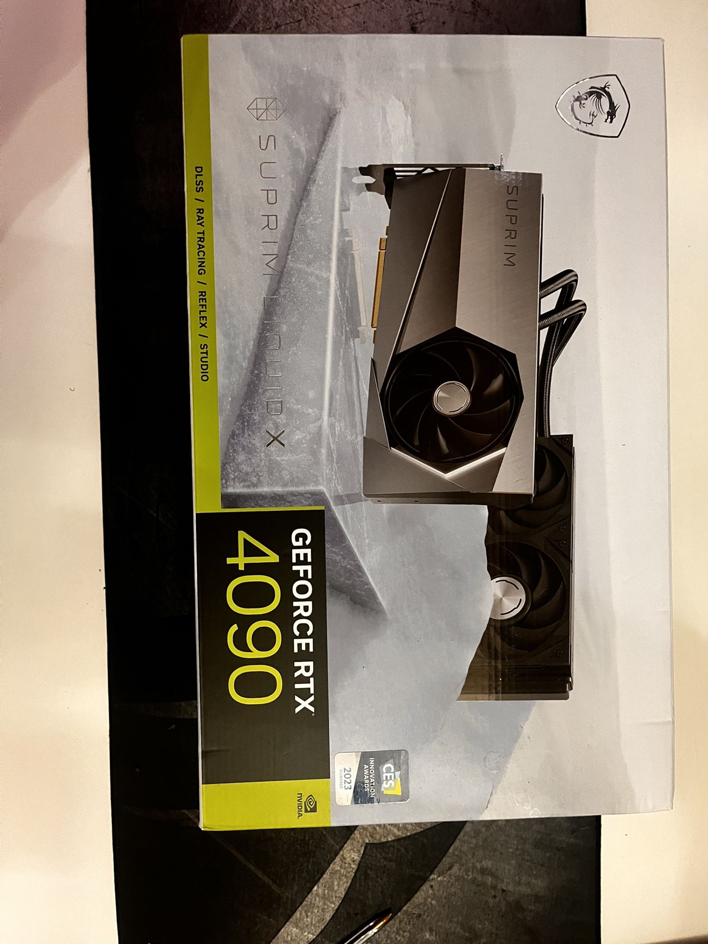 MSI Suprim Liquid X Geforce RTX 4090 GPU 