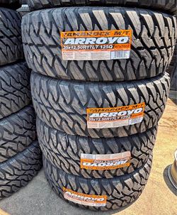 Oferta vendo set de llantas nuevas 35x12 50r17 LT MT Arroyo brand Tires ‼️🚘