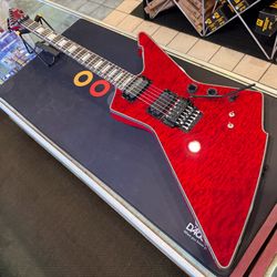 Schecter E-1 FR S Transparent Red Electric Guitar