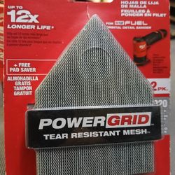 Milwaukee 108 Reusable Sanding Pads 