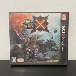 Monster Hunter X Cross Nintendo 3DS Japan Import CIB Like New Capcom Video Game