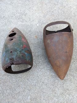 Vintage Ford Bullet Light Housings