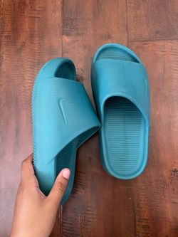Nike Calm Slides Teal