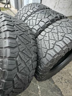 4 uaed tires Lt35x12.50r18 Nitto Ridgerappler DOT 2023 $350.00