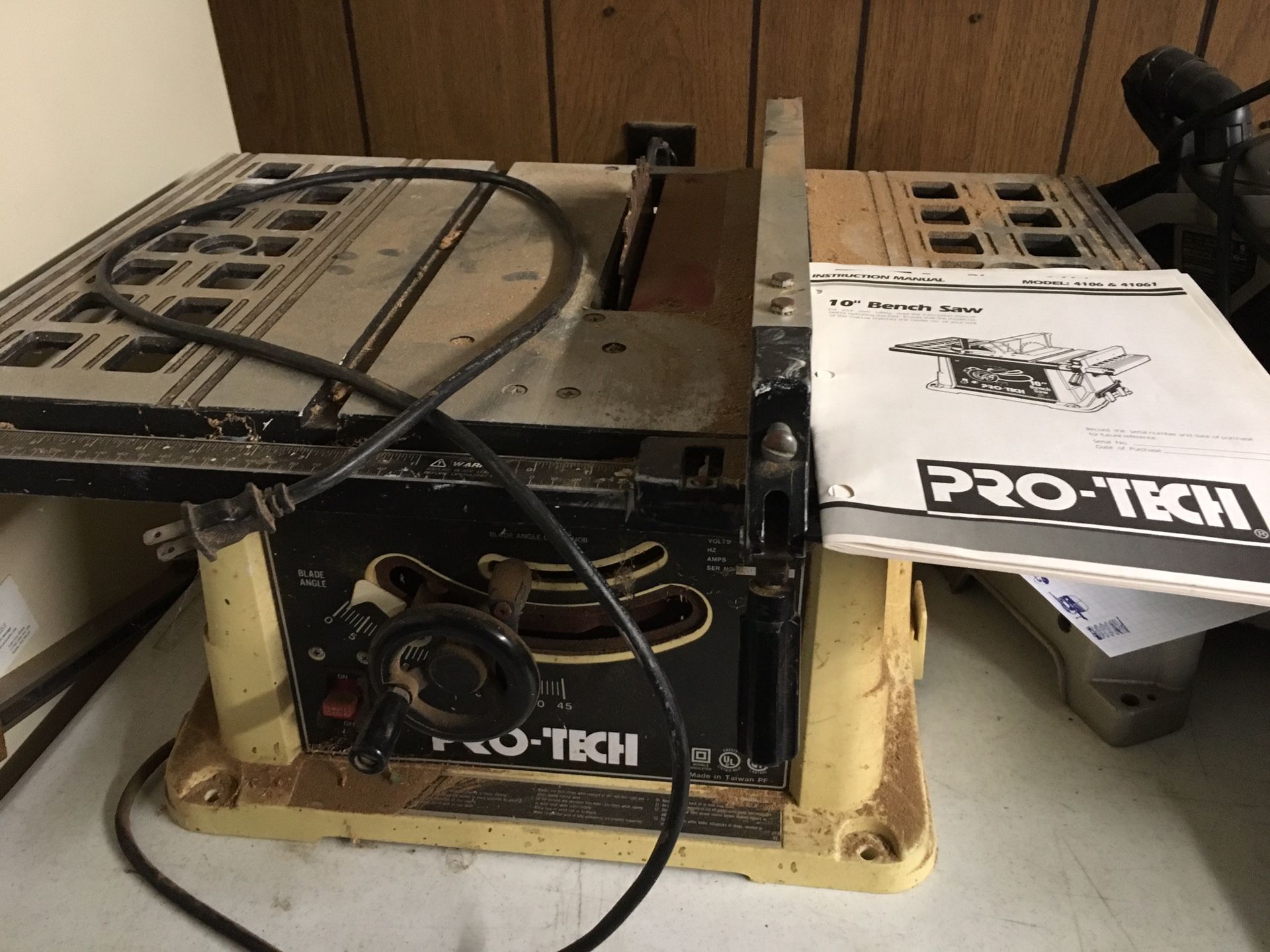 ProTech 10” Table Saw