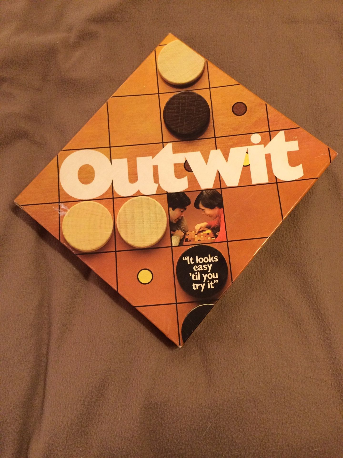 Vintage Outwit Board Game!