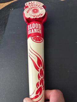 Cali Squeeze Blood Orange Beer Tap Handle