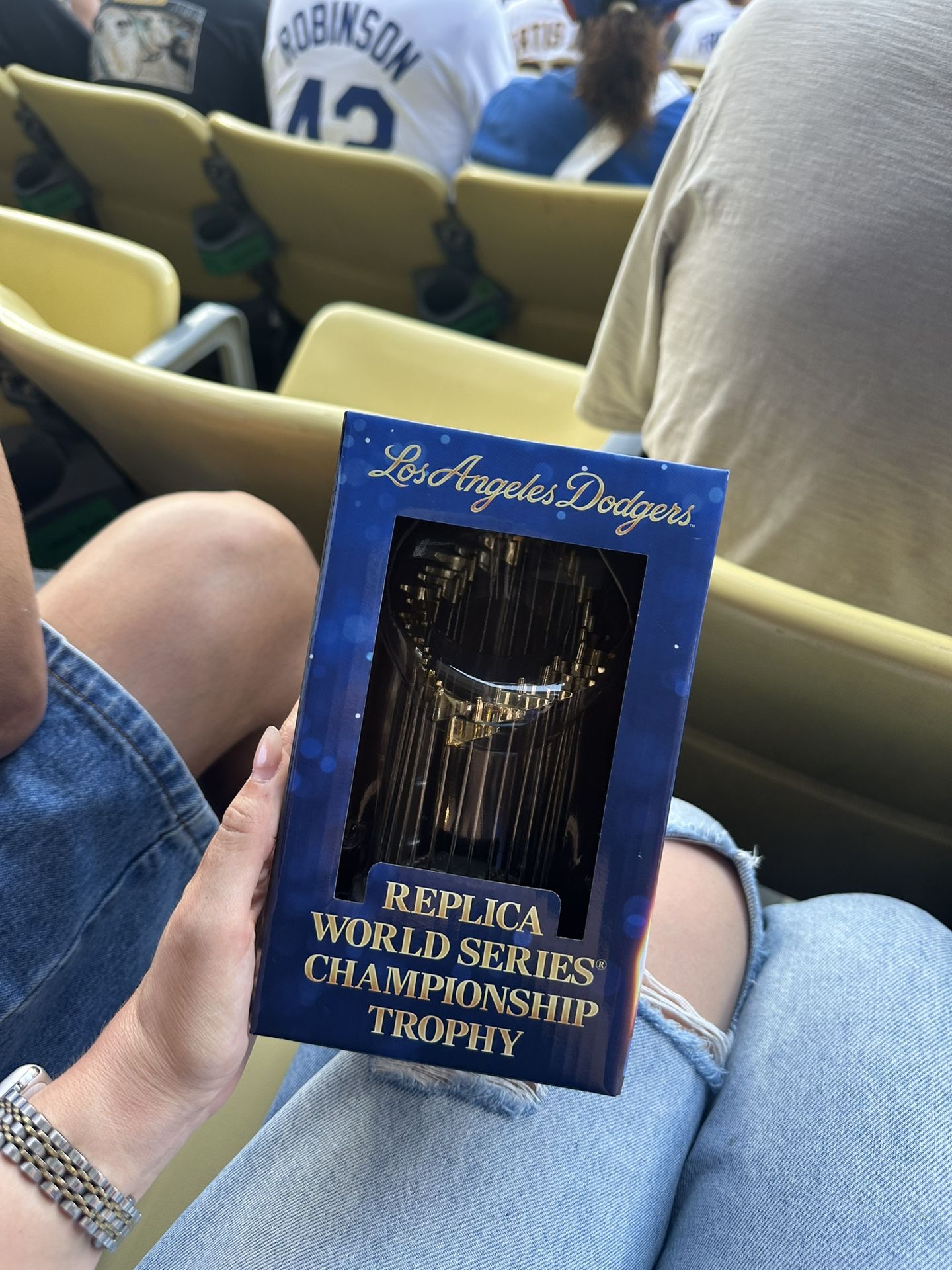 Dodgers Replica World Series Championship Trophy