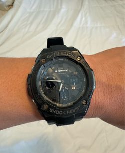 Casio G-Shock G-Steel Tough Solar Black Watch – Fully Functional