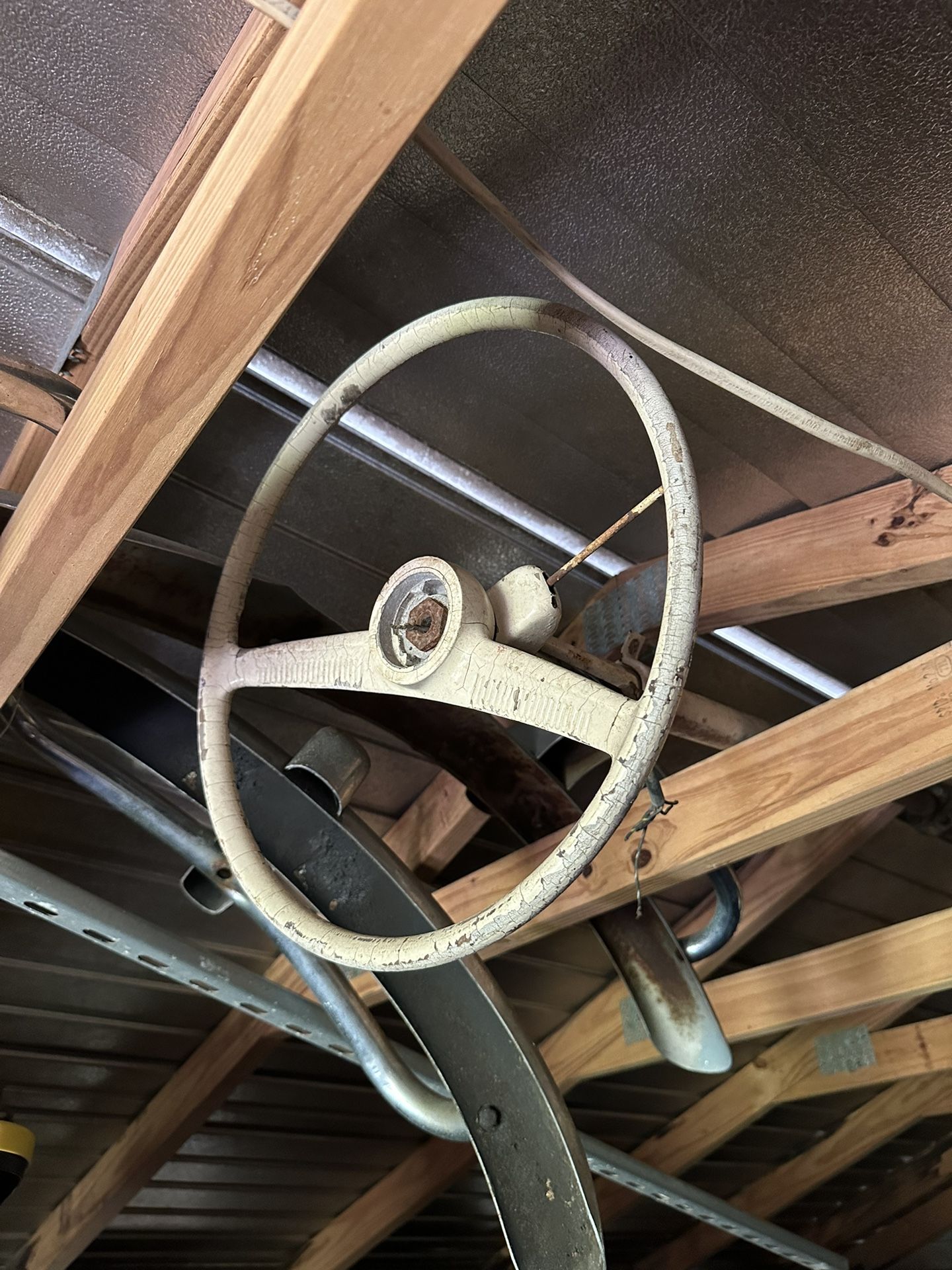 VW Beetle 1956, 1957,1958,1959 Steering Wheel Column And Turn Signal