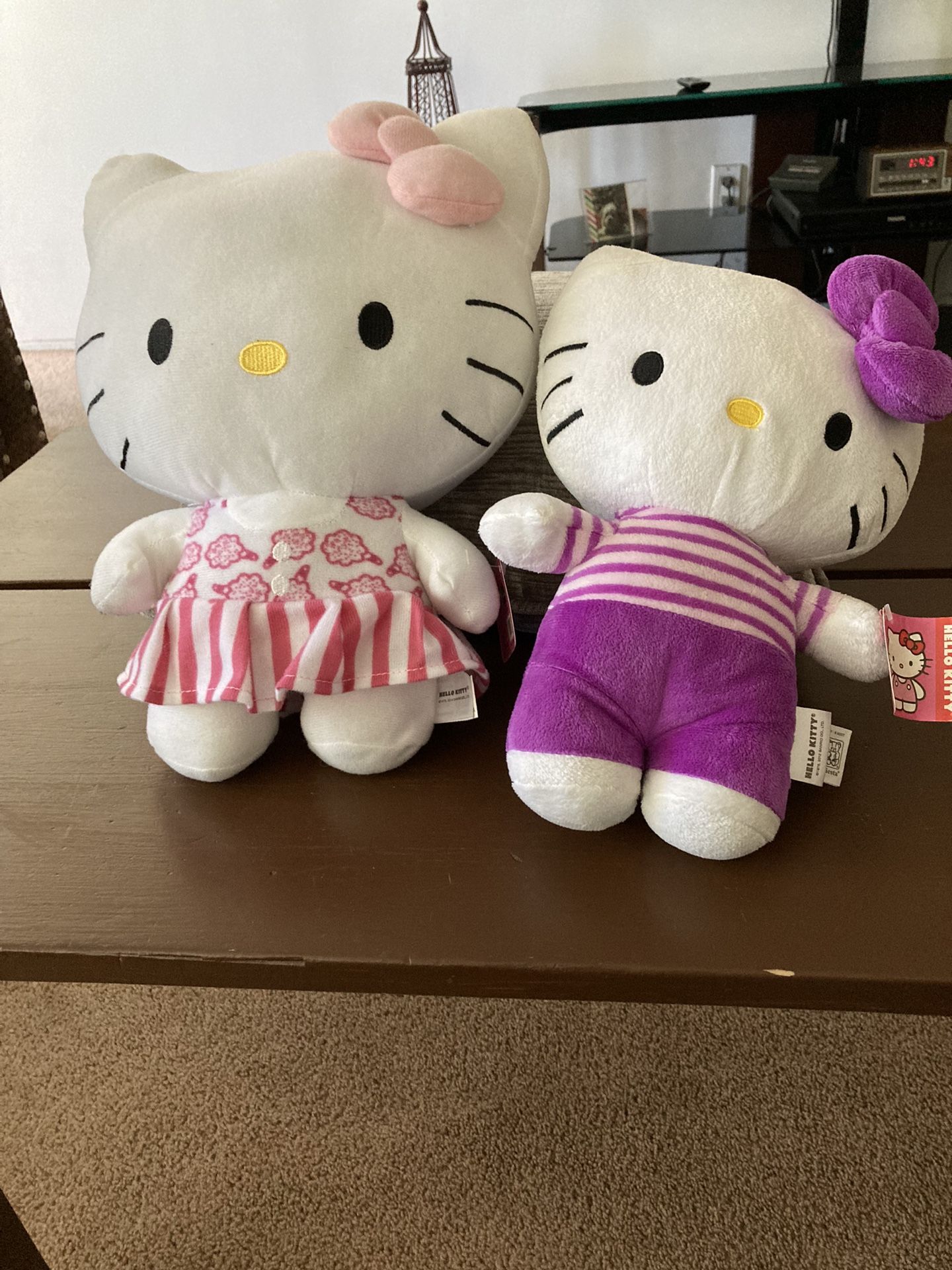 Two Hello Kitty
