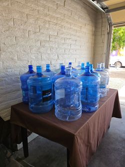 Water bottles