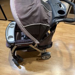 Chicco Cortina Stroller w/ Trays, Canopy & Storage $35