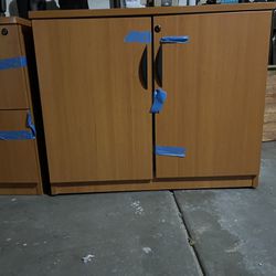 2 Cabinets and Filing Drawers