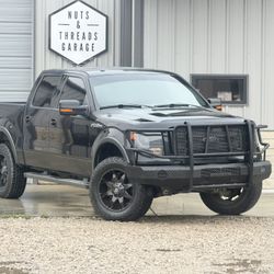 2013 Ford F-150 FX4 5.0 Black On Black Leather 