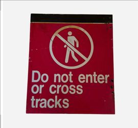Do not enter NYC Mta sign