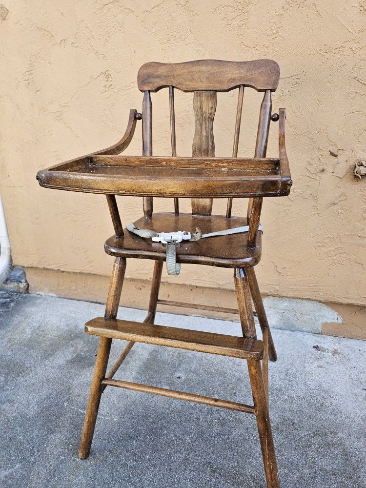 Antique High Chair