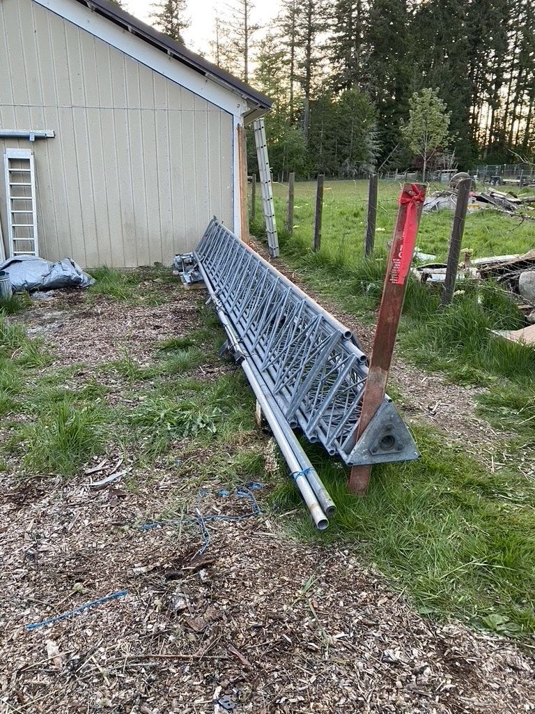 72’ Extendable Ham Radio Tower