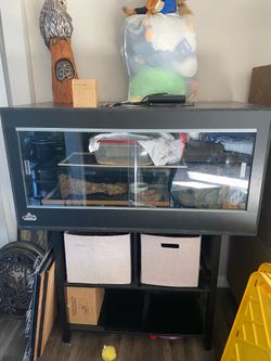 PVC Reptile Enclosure and stand