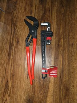 Pipe and Crescent Wrench