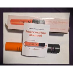 PRE-HOLIDAY SALE!!!Electric Knife Sharpener Rechargeable Battery Type-C Charging