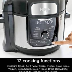 Ninja 8 Qt Air fryer/ Pressure Cooker 