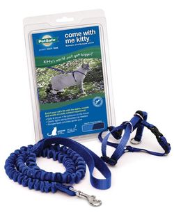 Come With Me Kitty PetSafe cat harness (size M, navy)