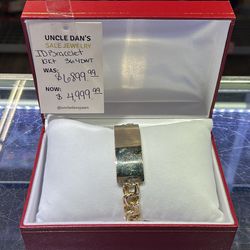 10k Chino Link ID Bracelet