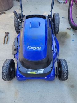 Kobalt electric mower