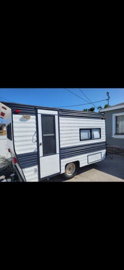 1975 Trailer Camping