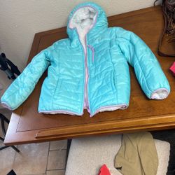 Eddie Bauer Girls 7/8 Puffer Jacket 