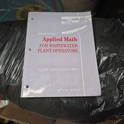 Workbook Applied Math For Wastewater Plant Operators