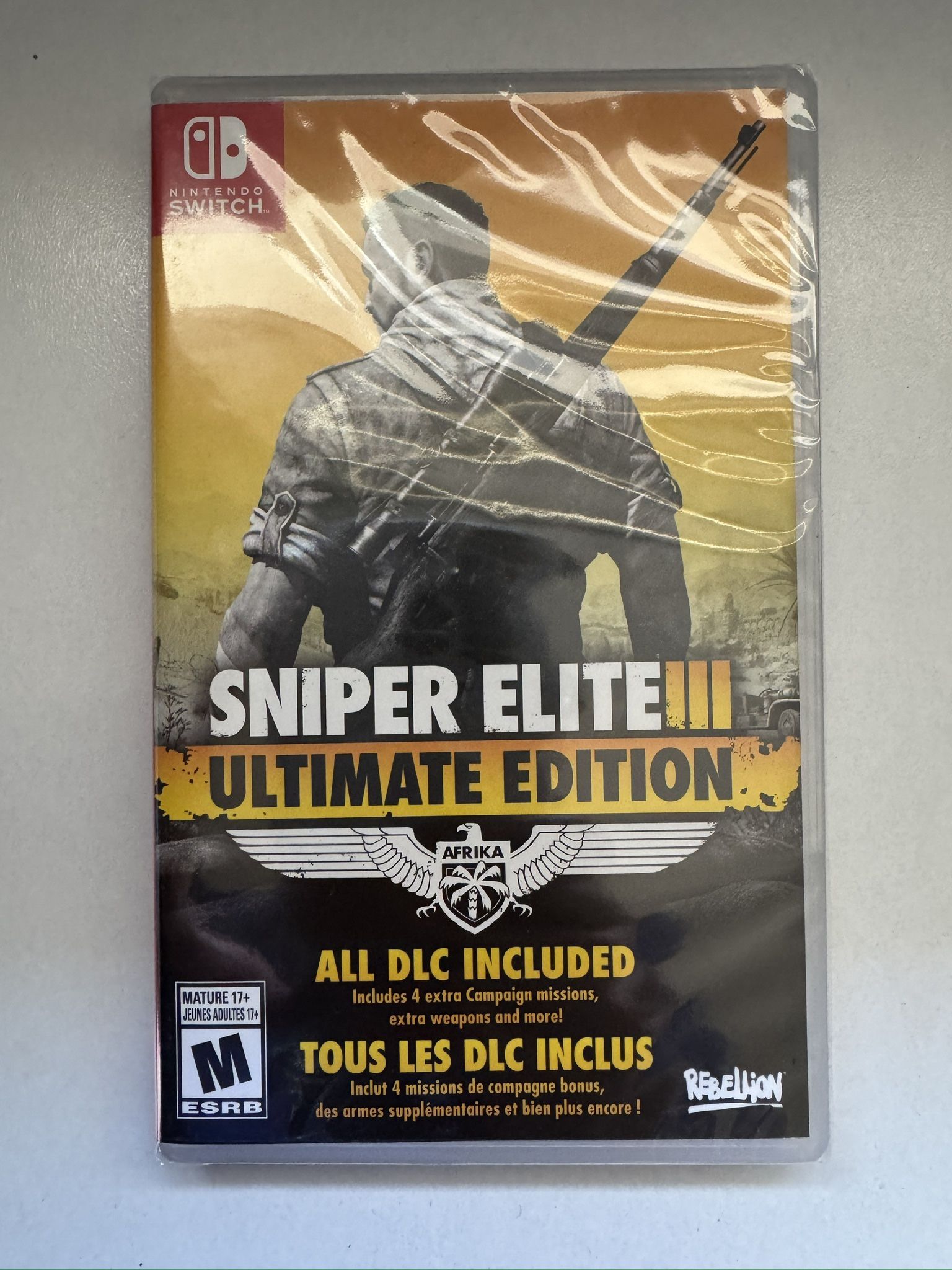 Sniper Elite 3 Ultimate Edition - Nintendo Switch NEW