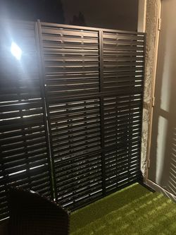 Freestanding Privacy screen/Decorative Fence