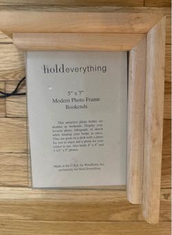 Bookend - Wood and Glass