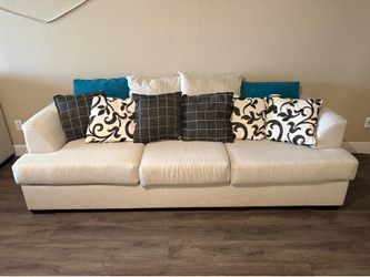 Moore Furniture Cream Couch