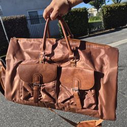 Garment Bag for Travel, Convertible Carry on Garment Duffel Bag for Men 3Pcs Weekender Bag 2 in 1 Hanging Suitcase Suit Bag